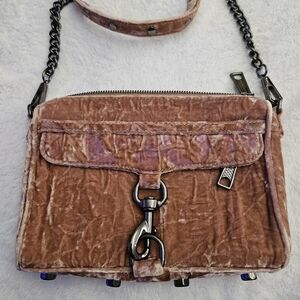 Rebecca Minkoff Velvet Mini MAC Berry Smoothie